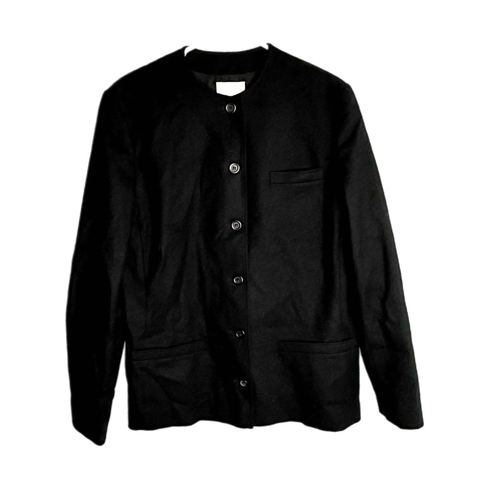 Pendleton Black Button Down Women's Wool Coat, Si… - image 3